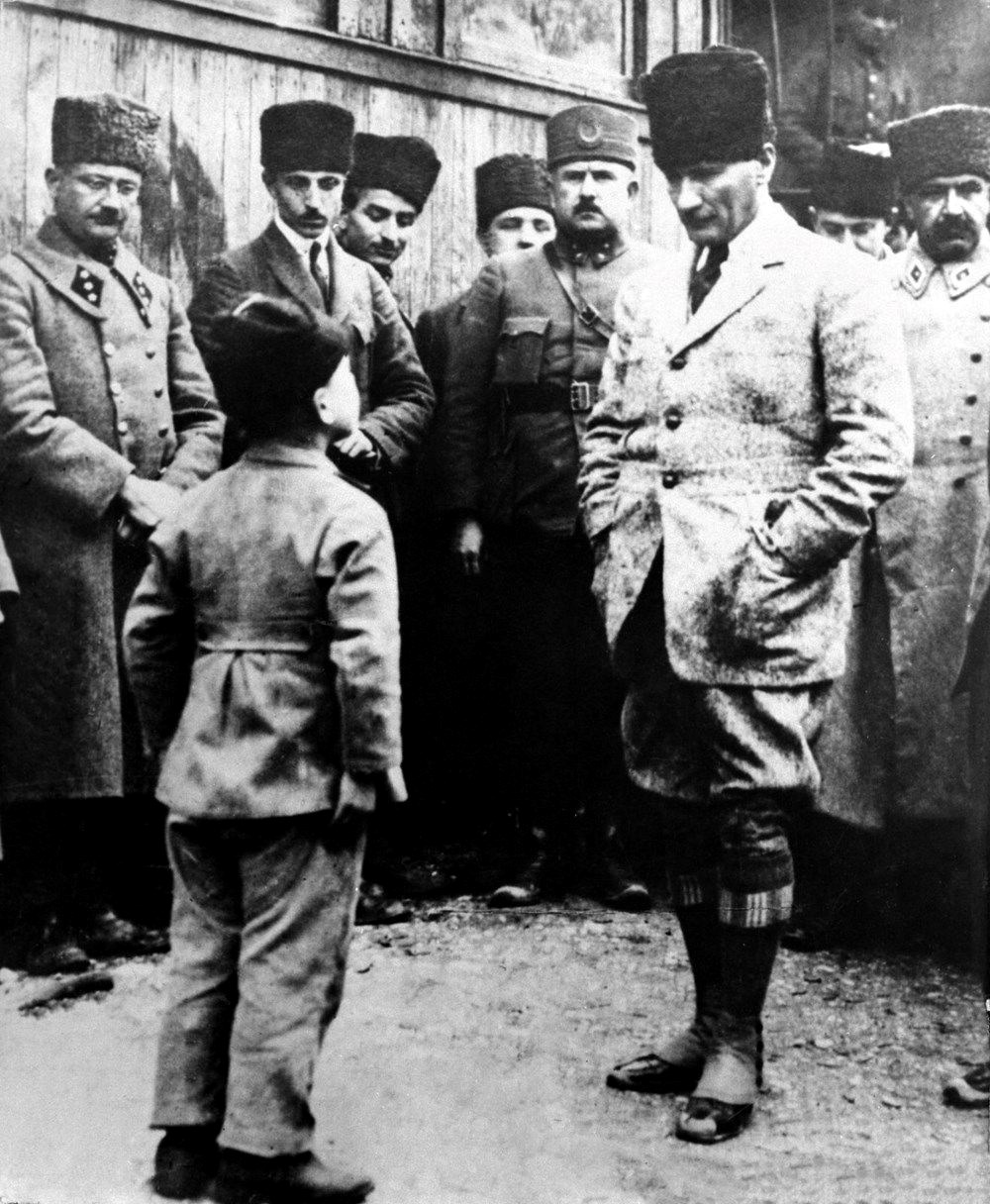 Cumhuriyet 102 yaşında! Dijital restorasyonla yenilenmiş 100 Atatürk fotoğrafı - 48