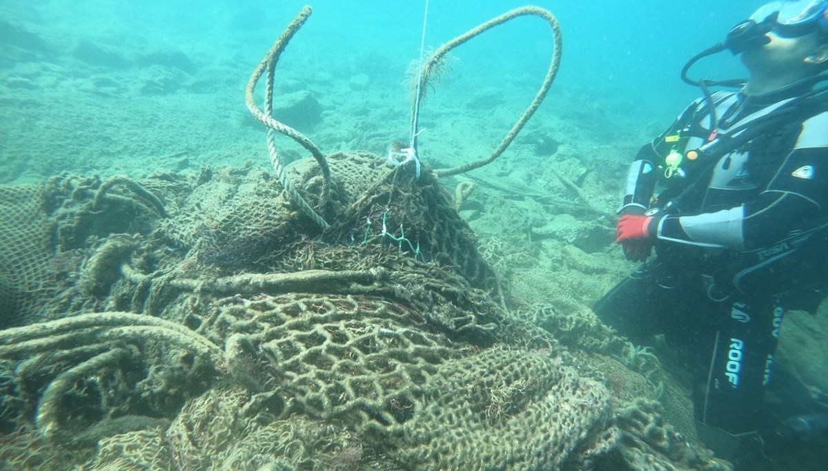 İstanbul'da 80 metre 'hayalet ağ' tespit edildi
