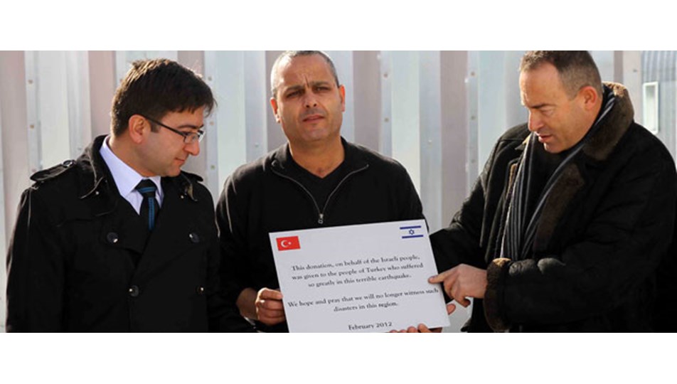 ‘Van'a yaptığımız yardım İsrail halkından’