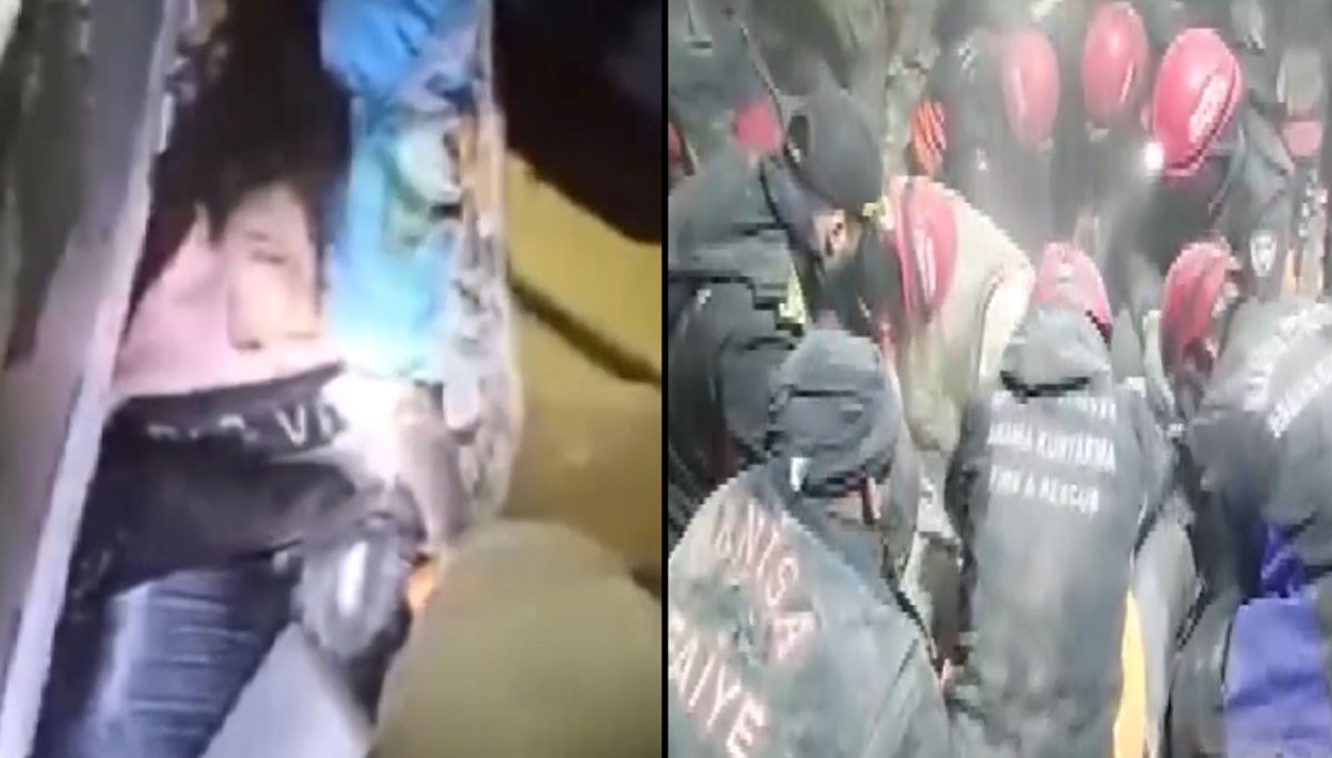 10 yaşındaki Aysima enkazdan 160 saat sonra çıkarıldı 10 yaşındaki Aysima enkazdan 160 saat sonra çıkarıldı