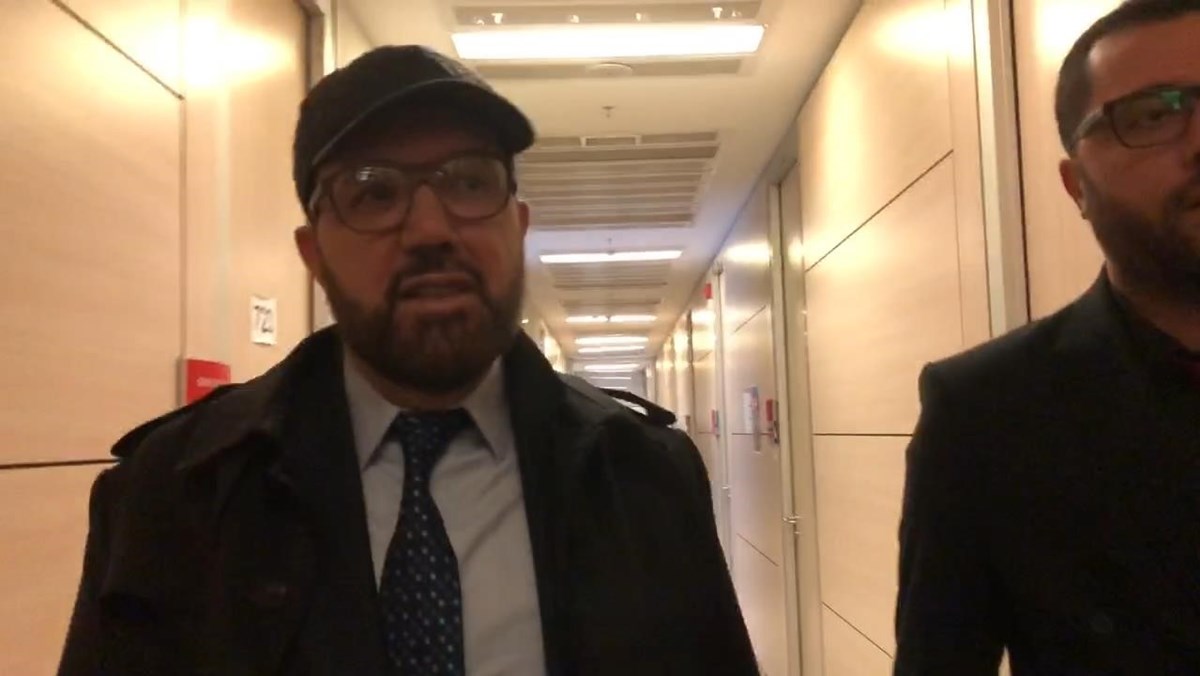 Bülent Cihantimur adliyede Bülent Cihantimur adliyede
