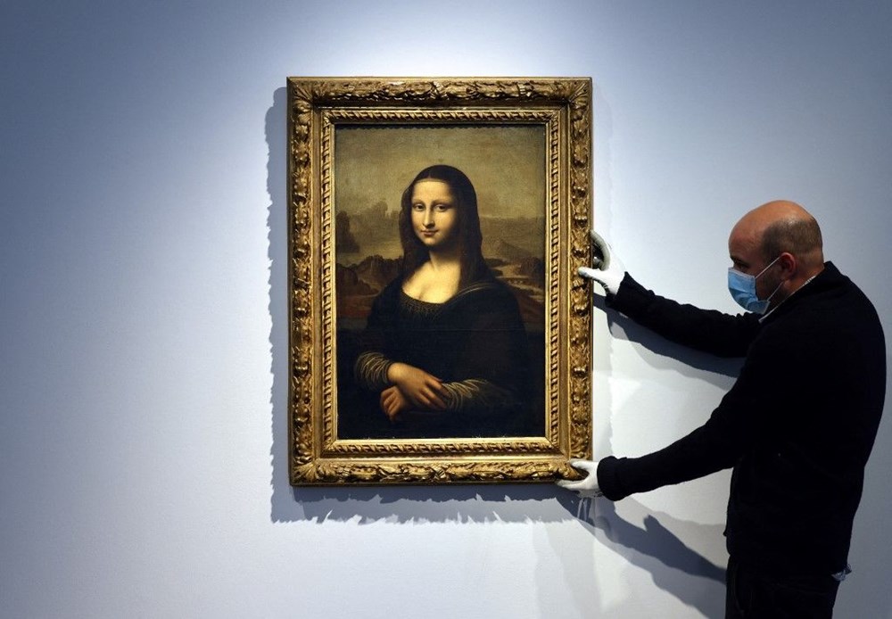 Leonardoda Vinci'nin Mona Lisa kopyası 210bin euro’ya (2,4 milyon TL) satıldı - 1