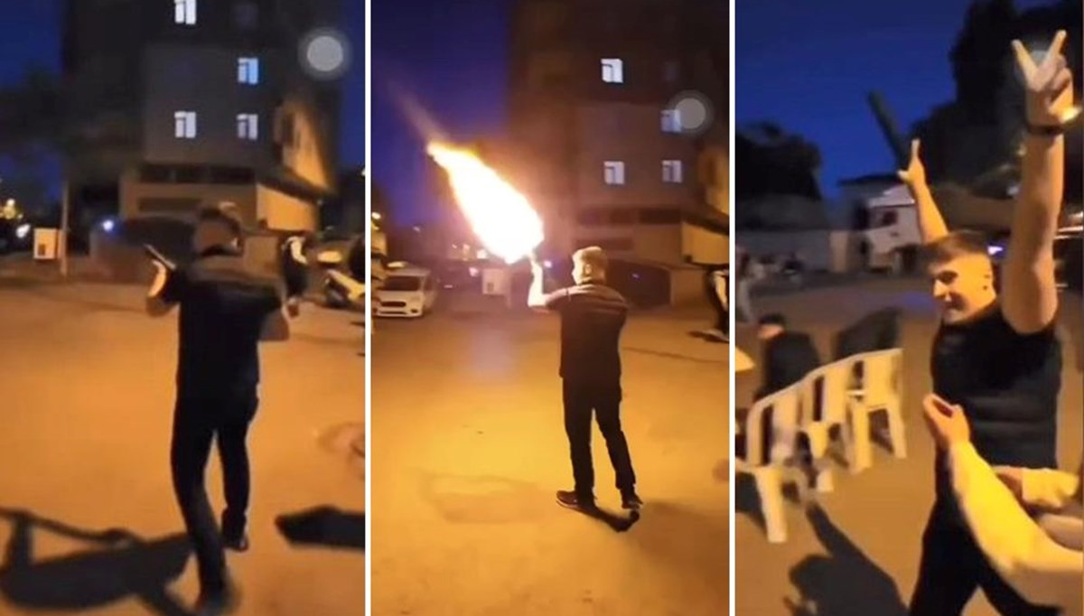 İstanbul’da magandalar yine sahnede: Pompalı tüfekle havaya ateş açtı İstanbul’da magandalar yine sahnede: Pompalı tüfekle havaya ateş açtı
