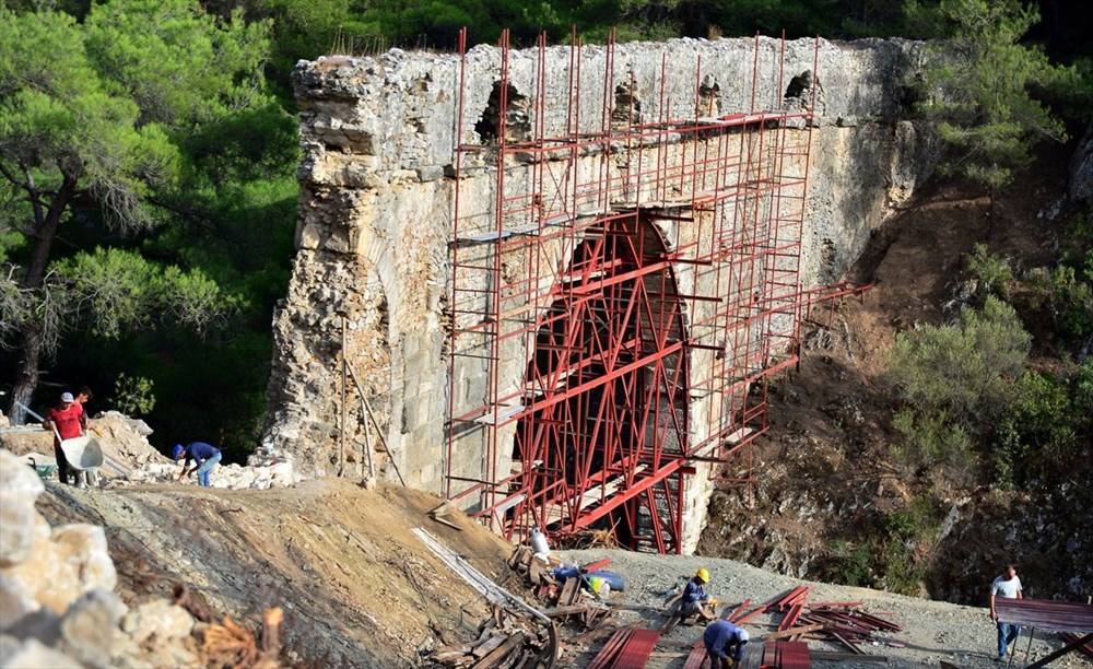 Troya'nın 3 bin 500 yıllık su kemeri restore ediliyor - 10