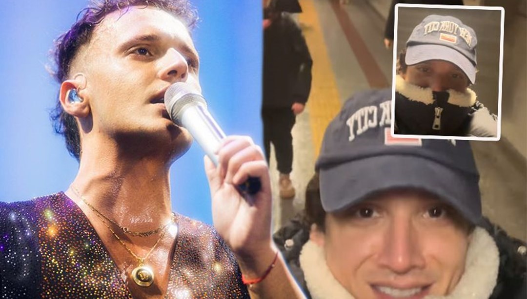 Şarkıcı Edis kar nedeniyle metroya bindi (Toplu taşıma kullanan ünlüler)