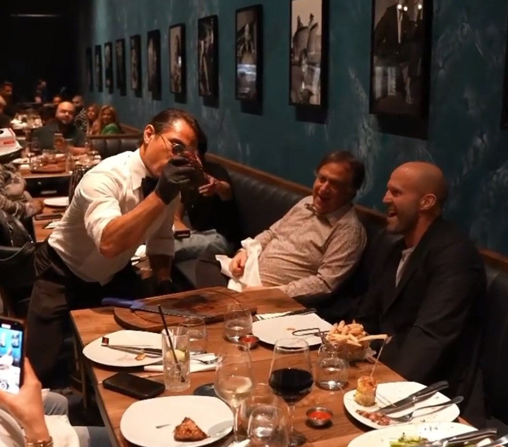 Nusret ile Jason Statham buluştu - 5