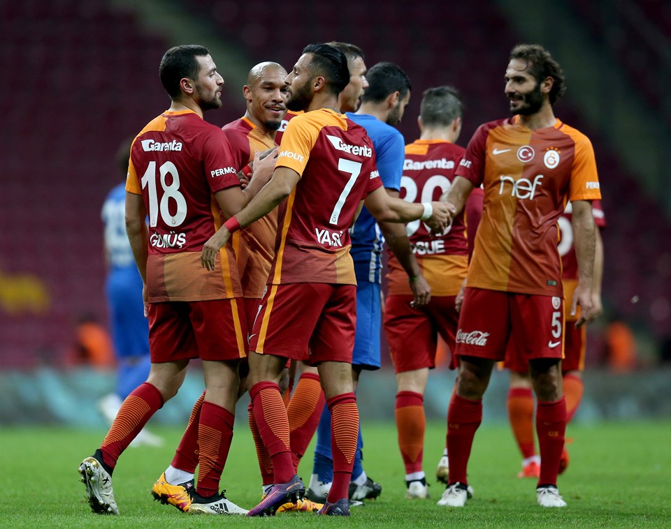 Galatasaray'dan 5 gollü galibiyet - 1