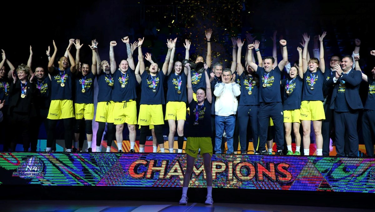 SON DAKİKA: Fenerbahçe Alagöz Holding, Avrupa şampiyonu