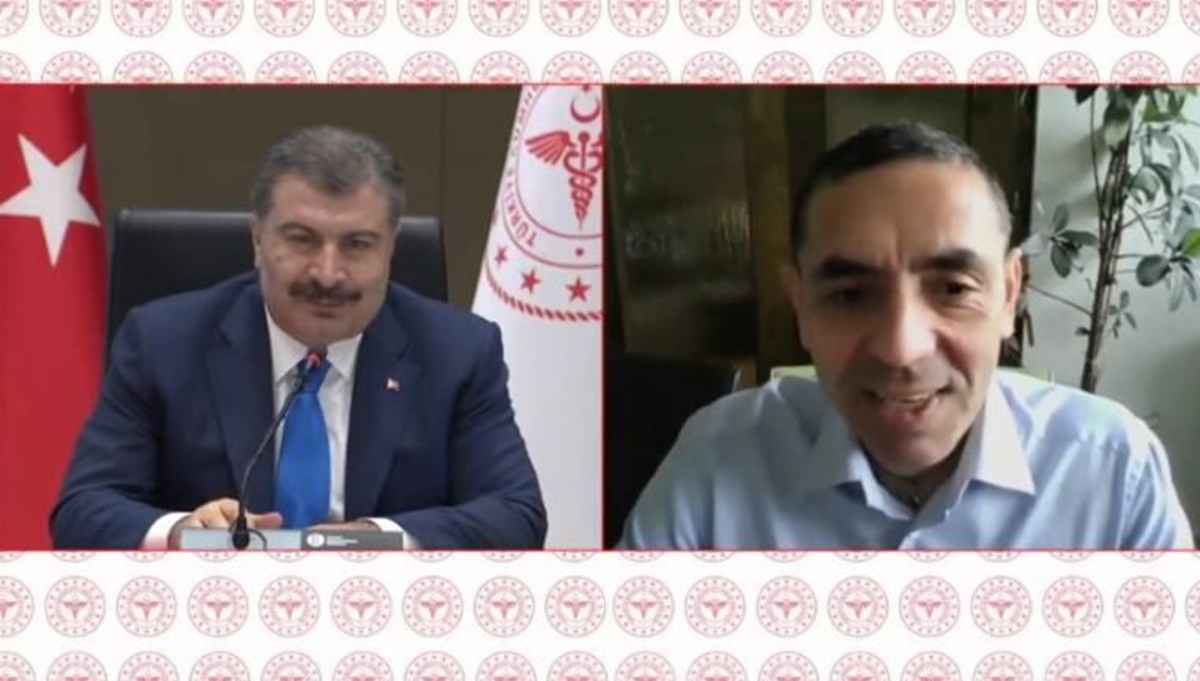 Bakan Koca ve Uğur Şahin birlikte açıkladı: 4 ayda 120 milyon doz Alman aşısı gelecek