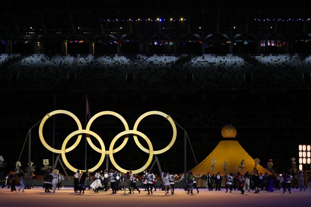 2020 Tokyo Olimpiyatları görkemli açılış töreniyle başladı - 44