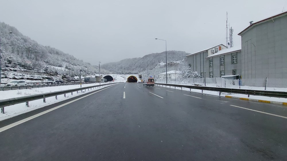 Bolu Dağı Tüneli'nde zincirleme kaza: 1 ölü (İstanbul yönü trafiğe kapandı) - 7