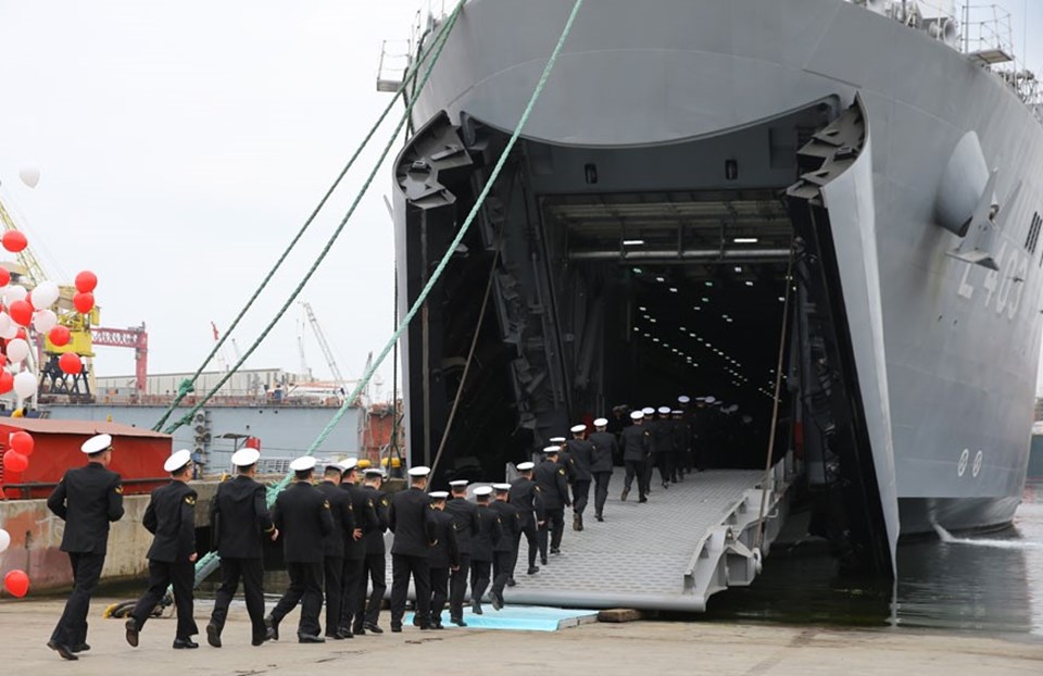 TCG Sancaktar Deniz Kuvvetleri Komutanlığı'na teslim edildi - 2