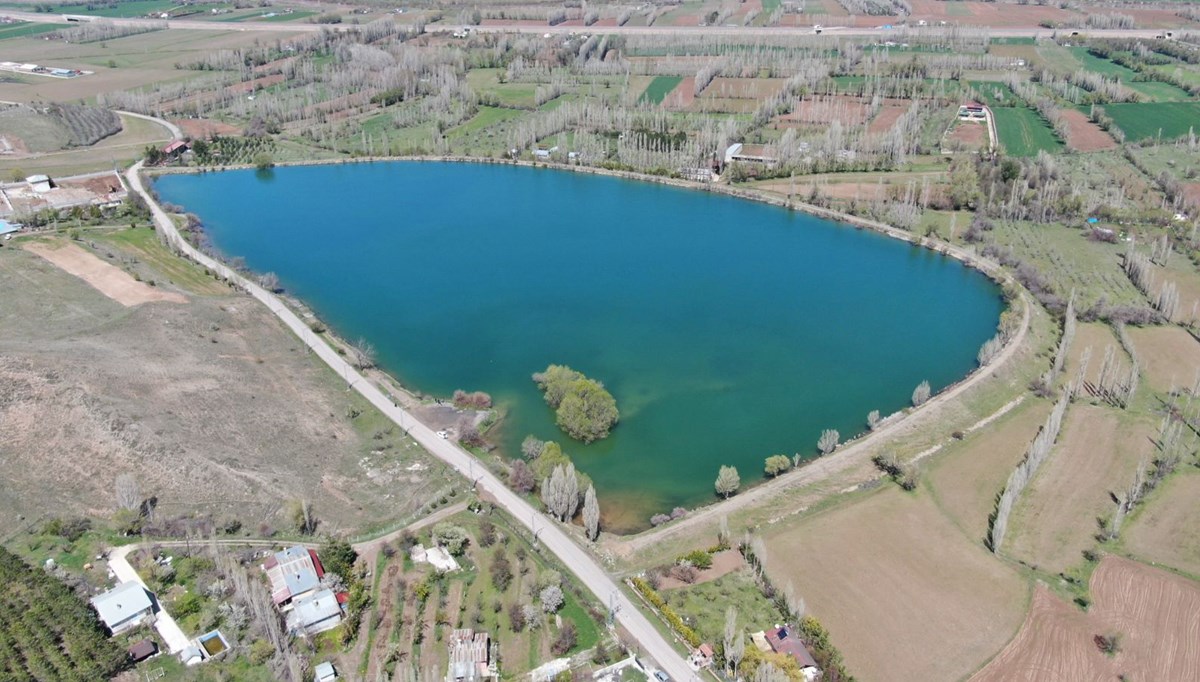 30 metre çekilen Sepencik Göleti son yılların en yüksek seviyesinde 30 metre çekilen Sepencik Göleti son yılların en yüksek seviyesinde