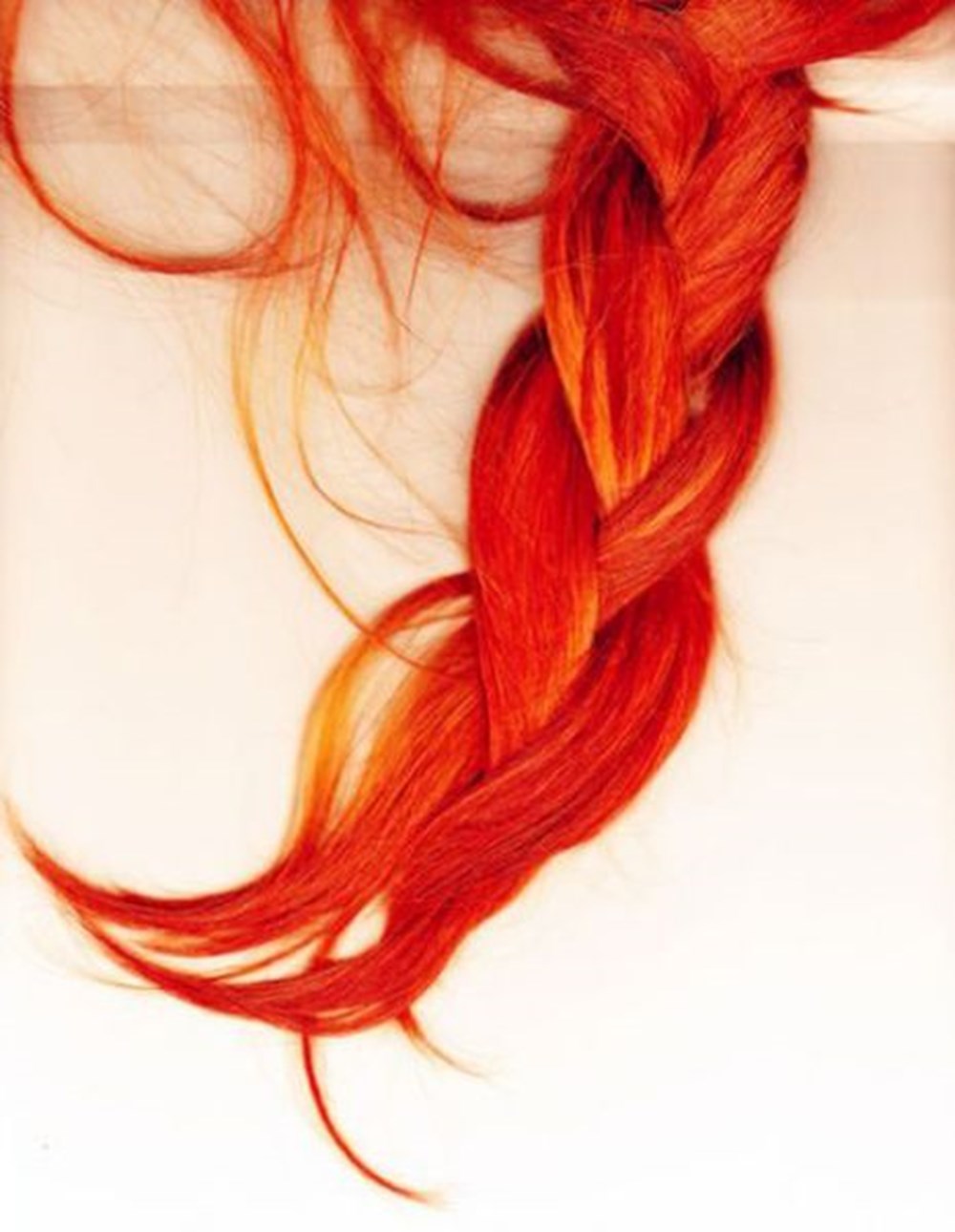 Косички на рыжие волосы