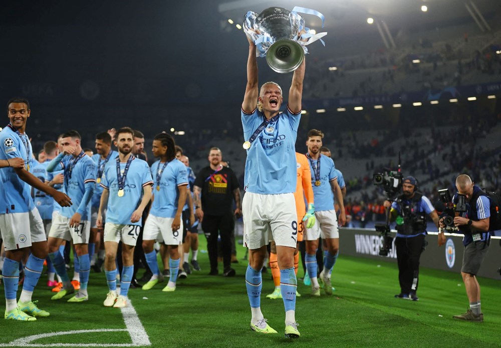 Şampiyonlar Ligi'nde kupa Manchester City'nin - 36