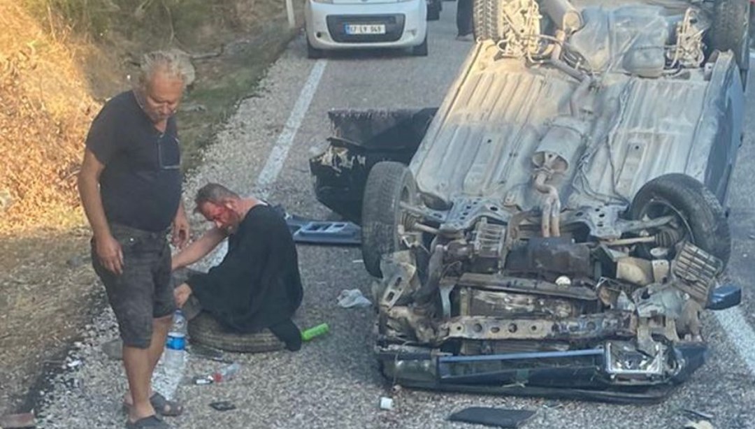 Gönen’de trafik kazası: 1 kişi yaralandı