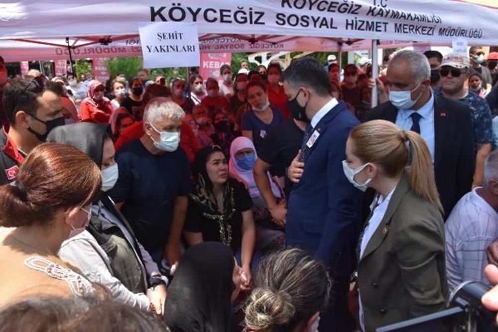 Muğla'da 'orman şehidi' törenle son yolculuğuna uğurlandı - 33