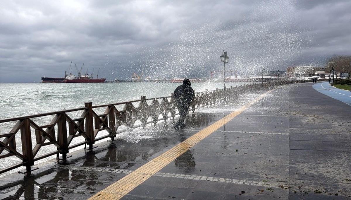 Tekirdağ'da balıkçılara poyraz engeli