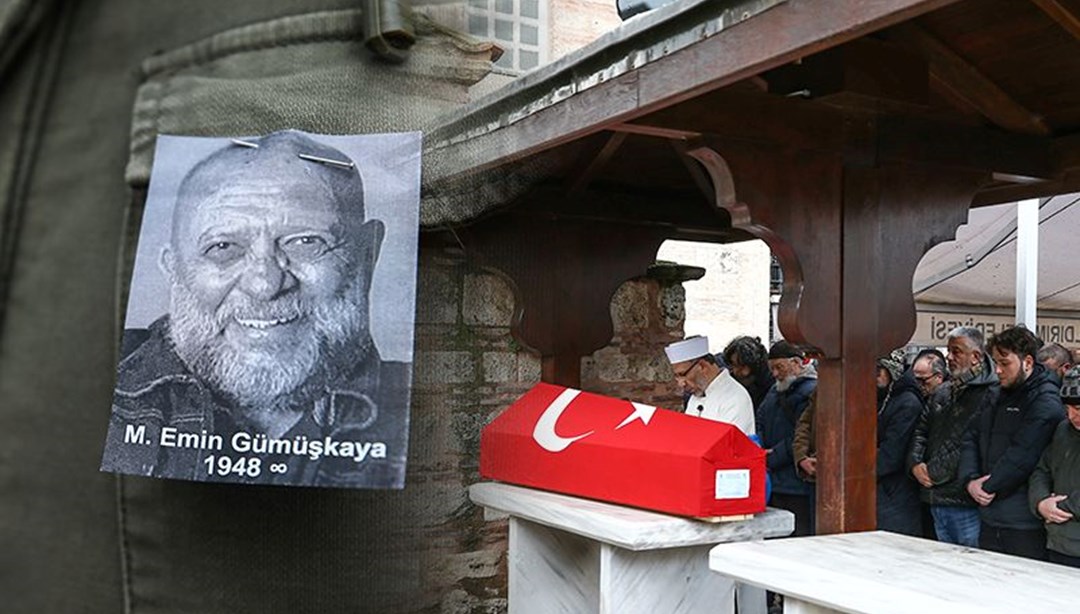 Usta oyuncu Emin Gümüşkaya son yolcuğuna uğurlandı