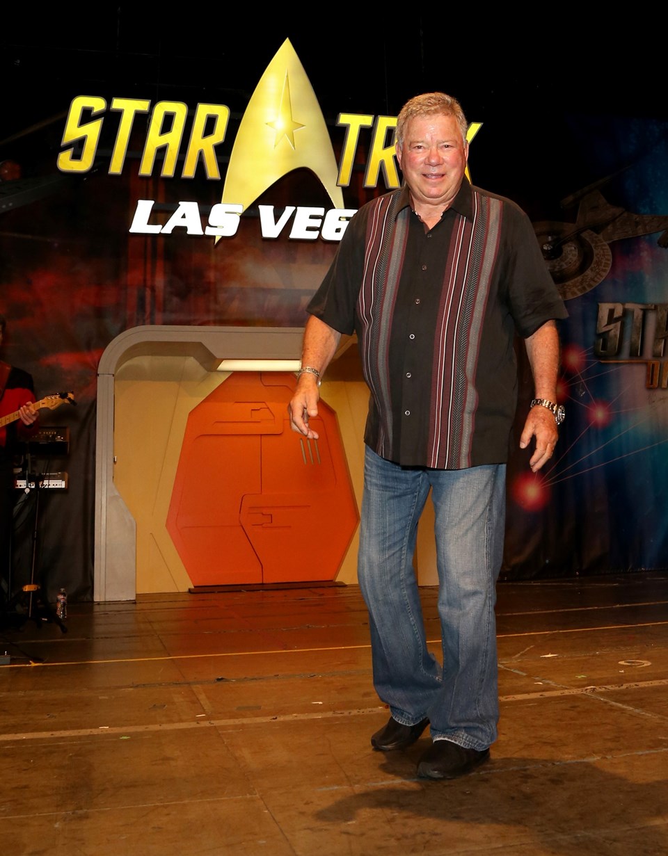 Shatner geçen ağustosta Las Vegas
