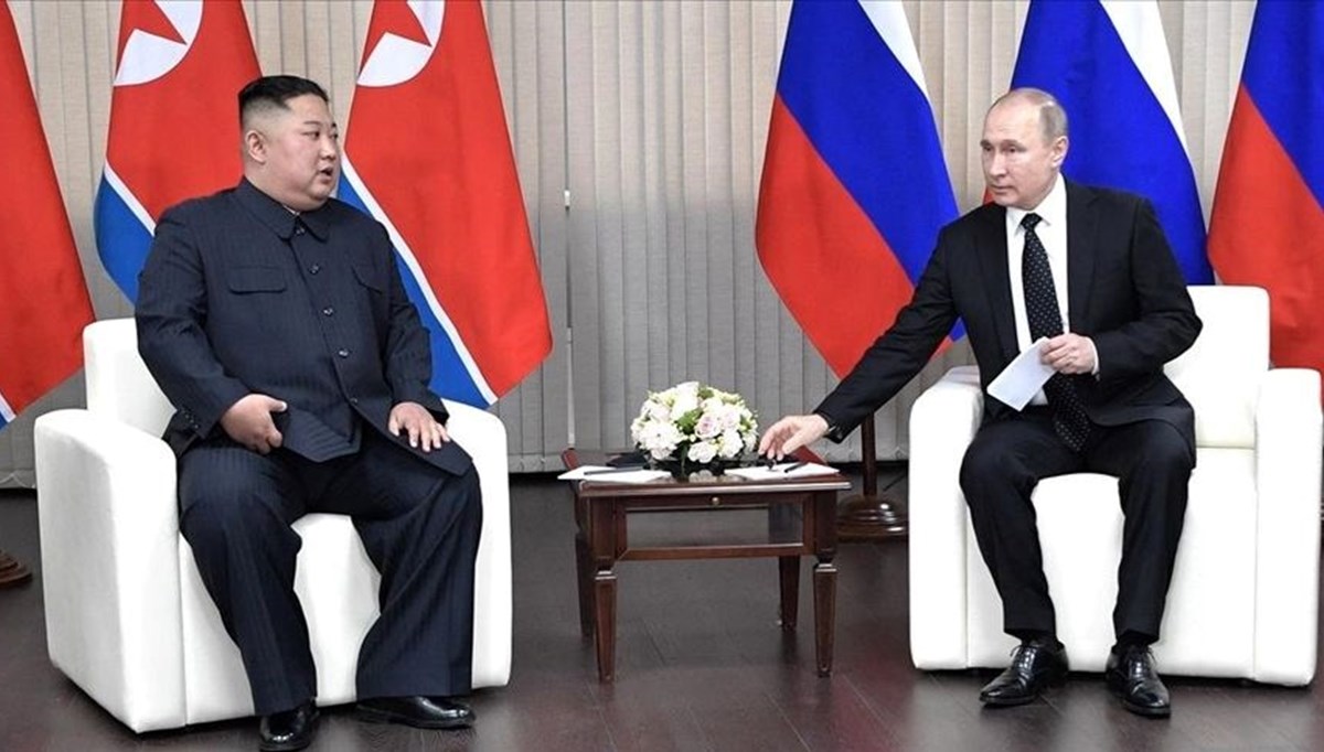 Putin, Kuzey Kore lideri Kim ile görüşüyor