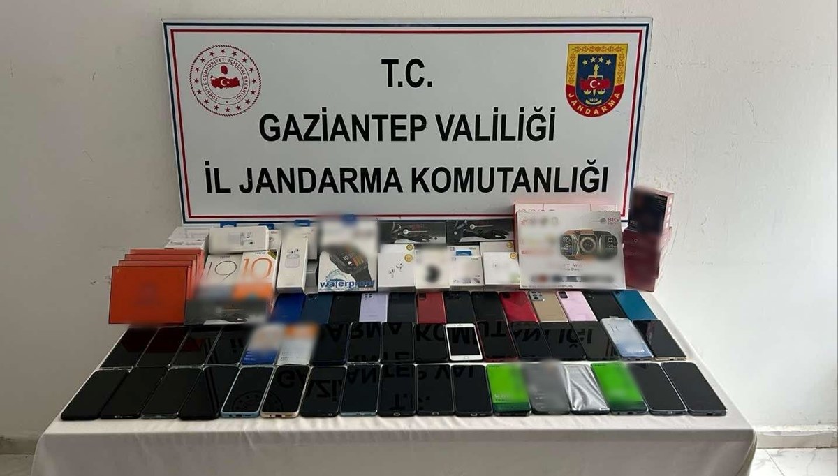 Gaziantep'te kaçakçılık operasyonu: Piyasa değeri 1 milyon değerinde