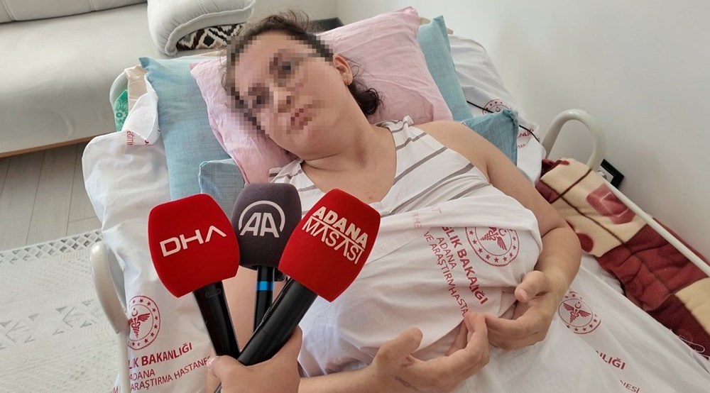 Adana'da vahşet: Eşi tarafından altıncı kattan atılan Dilek öğretmen felç kaldı! - 6