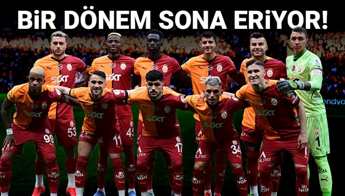 Galatasaray'da bir dönem sona eriyor: Galatasaray'da bir dönem sona eriyor: