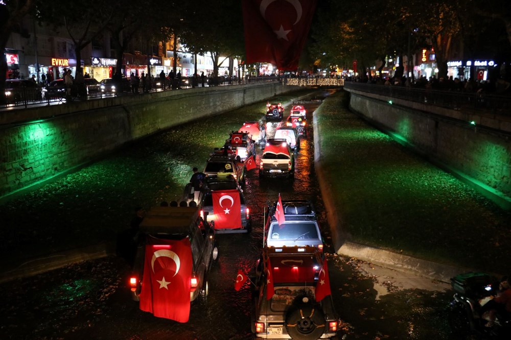 Cumhuriyet'in 100. yılı fener alayı yürüyüşleriyle kutlandı - 30