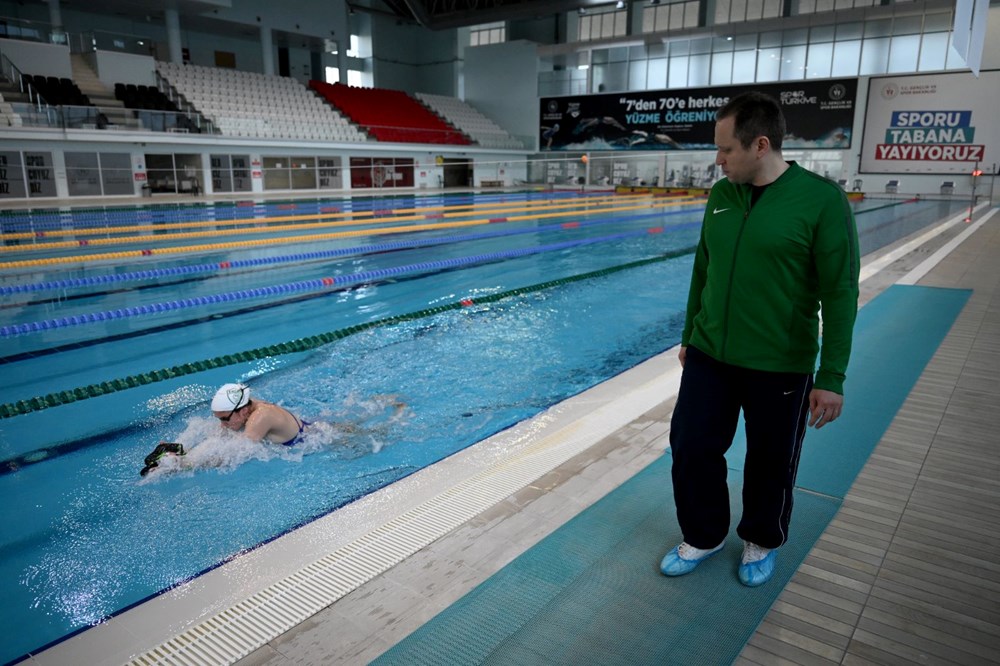 Ukraynalı Aleksia milli takımda yüzmek için Türk vatandaşı oldu - 6