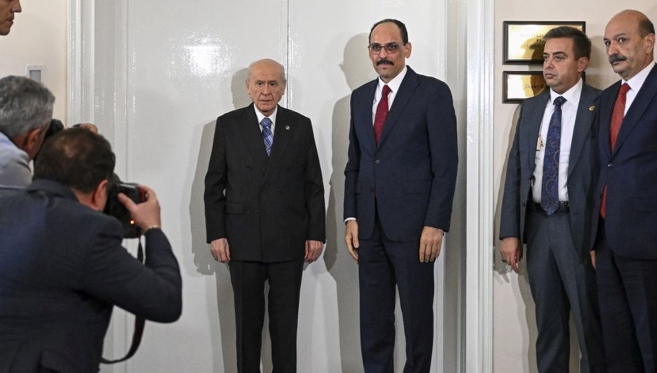 MİT Başkanı Kalın'dan siyasi partilere Terörsüz Türkiye ziyareti