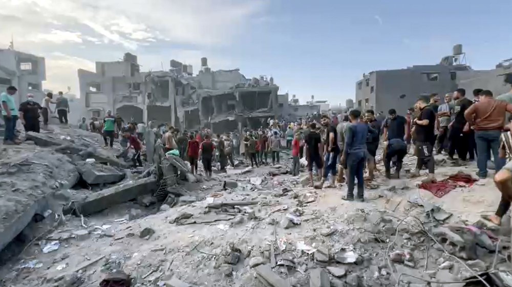 İsrail iki mülteci kampını birden vurdu, Hamas, Lübnan'dan karşılık verdi - 11