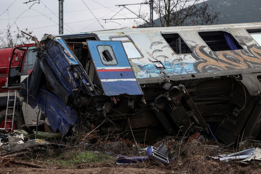 Yunanistan'da tren kazası sonrası tansiyon yüksek: Polis ve göstericiler arasında çatışma - 11