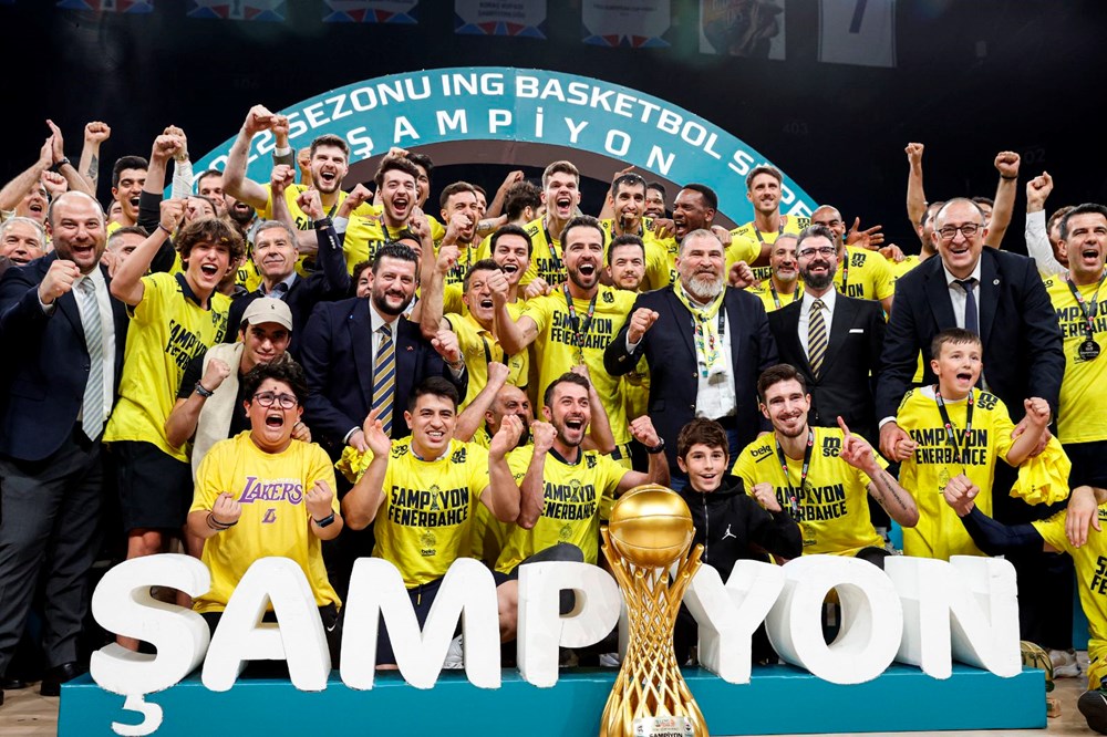 Fenerbahçe Beko, Basketbol Süper Ligi'nde 4 yıl sonra şampiyon - 3