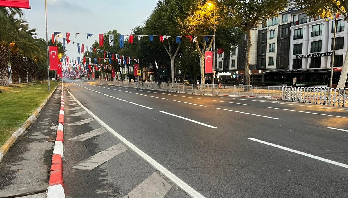 İstanbul'da bazı yollar trafiğe kapalı