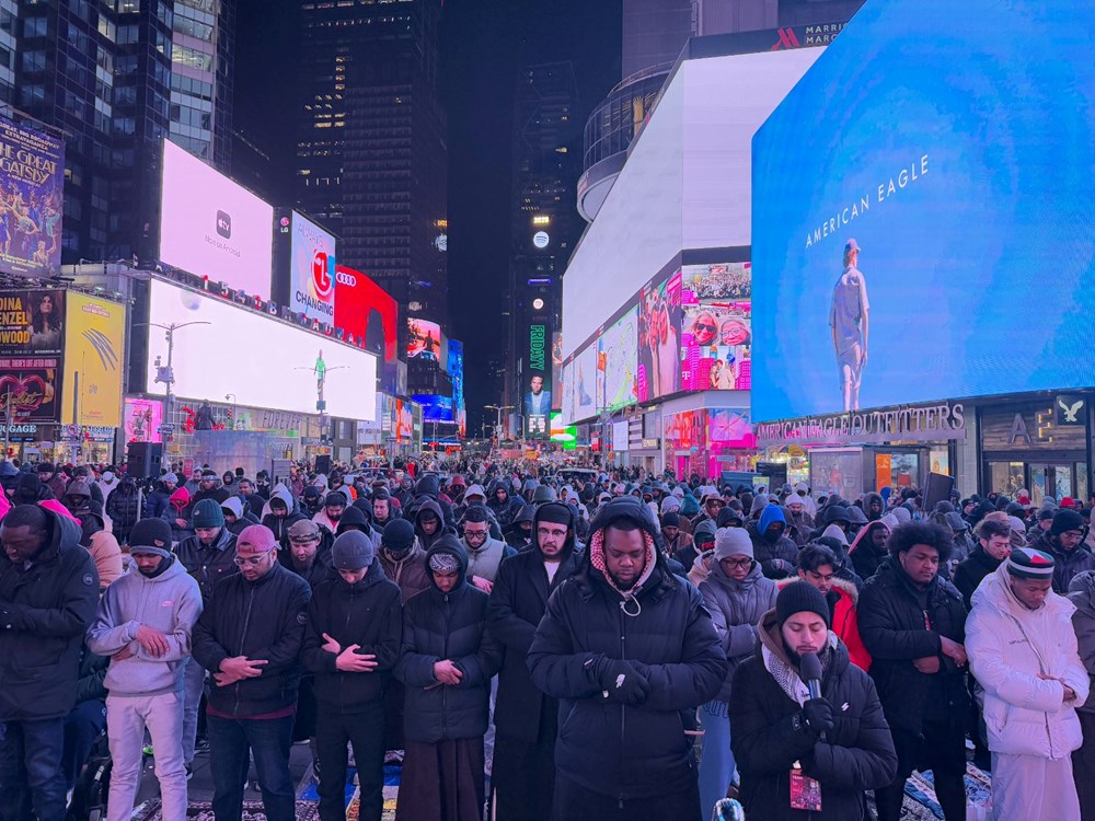 New York Times Meydanı’nda teravih namazı - 5