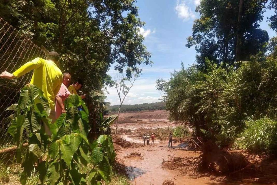 Brezilya'da baraj çöktü - 1