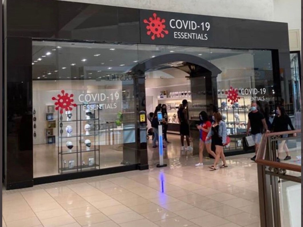 abd de corona virus magazasi acildi