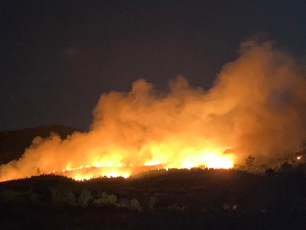 Alevlerle mücadele sürüyor: Çanakkale Ayvacık’taki yangınikinci gününe girdi - 3