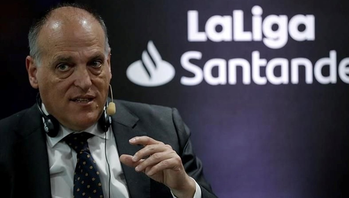 LaLiga Başkanı Javier Tebas istifa etti LaLiga Başkanı Javier Tebas istifa etti