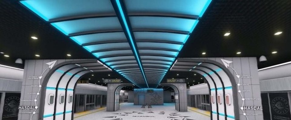 Sona gelindi! İşte İstanbul Havalimanı metrosunun durakları - 2