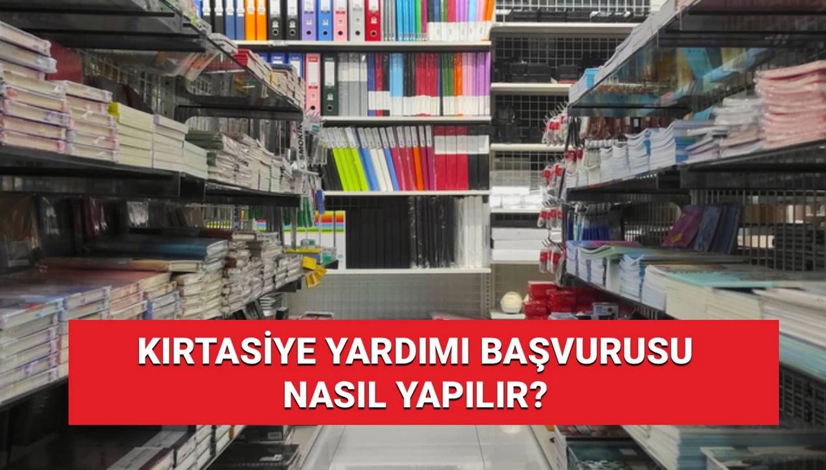 Kırtasiye yardımı başvuruları 2025 | Okullar açılmadan öğrencilerin ihtiyaçları karşılanacak