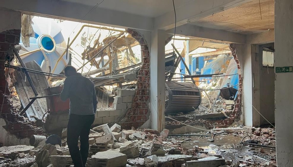 Güngören'de korkutan patlama Güngören'de korkutan patlama