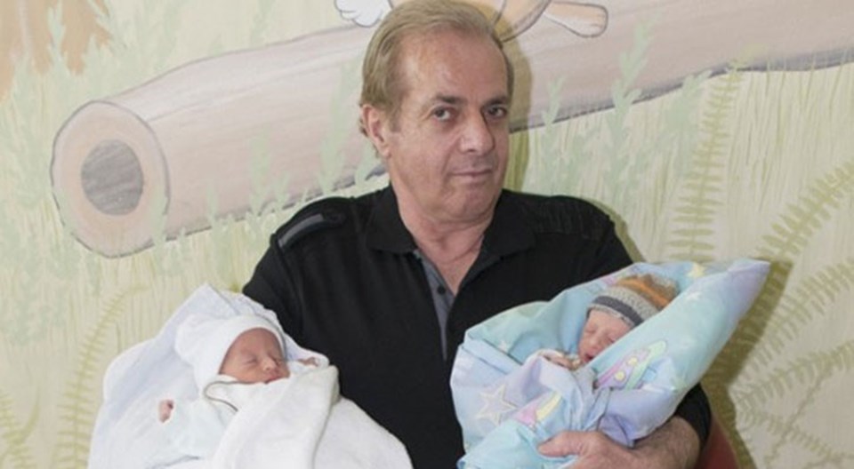 Avusturya'da 60 yaşında bir kadın ikiz doğurdu - 1