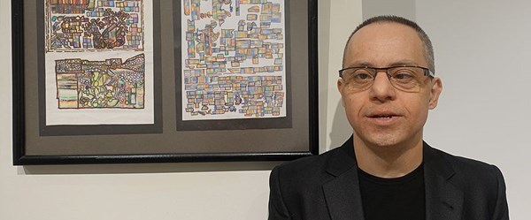 Down sendromlu ressam Kıvanç Baskan'dan 'Meleğin Kaleminden' sergisi