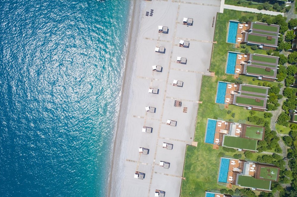 Plajlarda oluşturulan 'özel bölümler' ilgi görüyor - 1