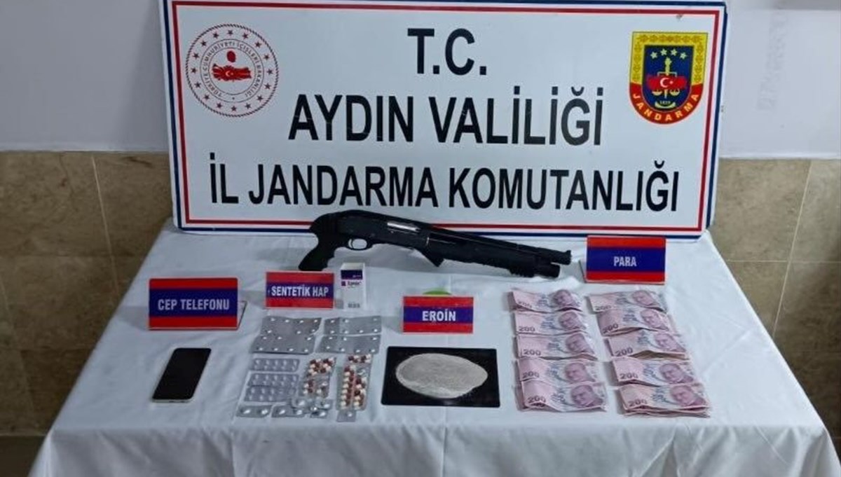 Nazilli'de jandarmadan uyuşturucu operasyonu Nazilli'de jandarmadan uyuşturucu operasyonu