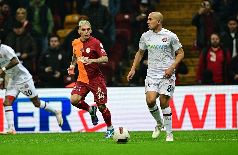 Galatasaray, derbi öncesi hata yapmadı, Karagümrük'ü tek golle geçti - 7