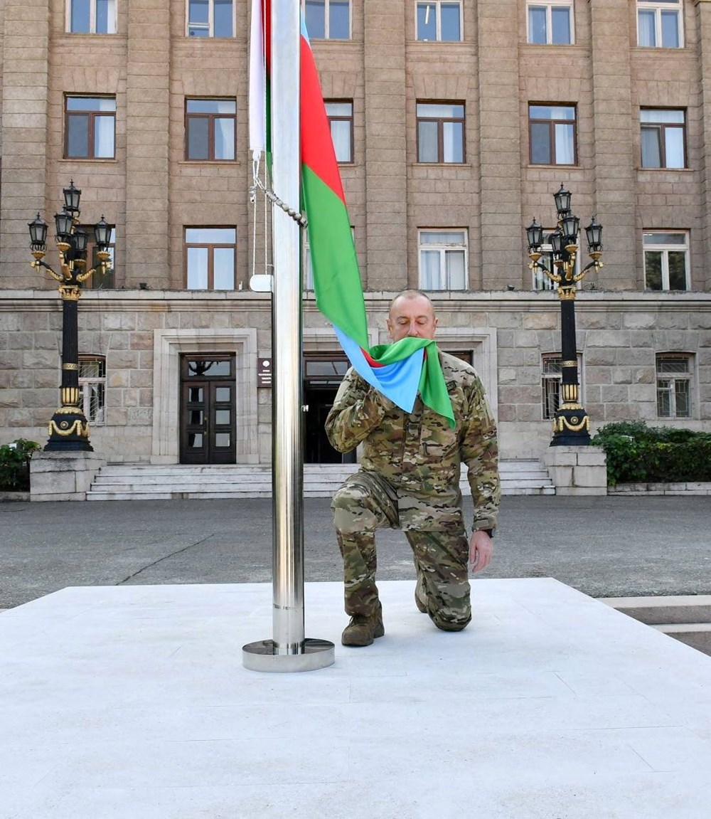 Hankendi'ye Azerbaycan bayrağı - 4