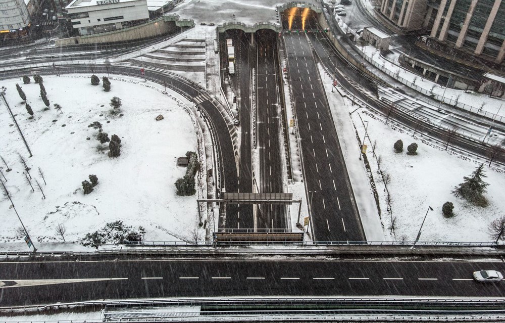 İstanbul "kar"a kavuştu - 10